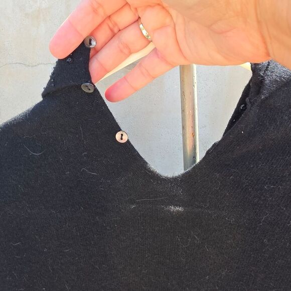 Luisa Spagnoli Beaded Cashmere Sweater - Picture 5 of 5